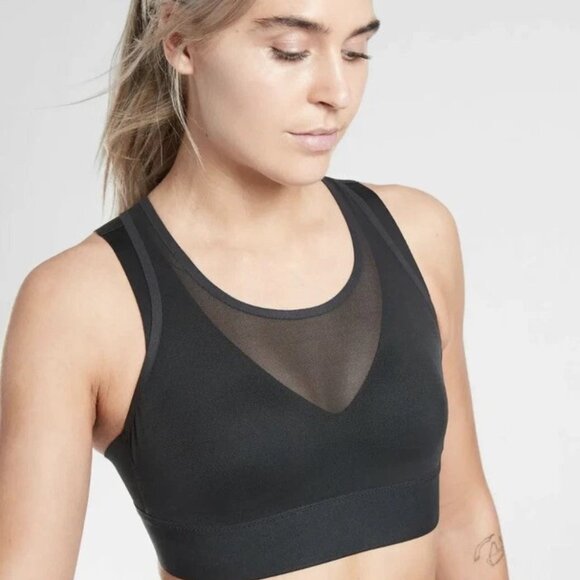 Athleta Eclipse reversible mesh sports bra - Picture 1 of 4